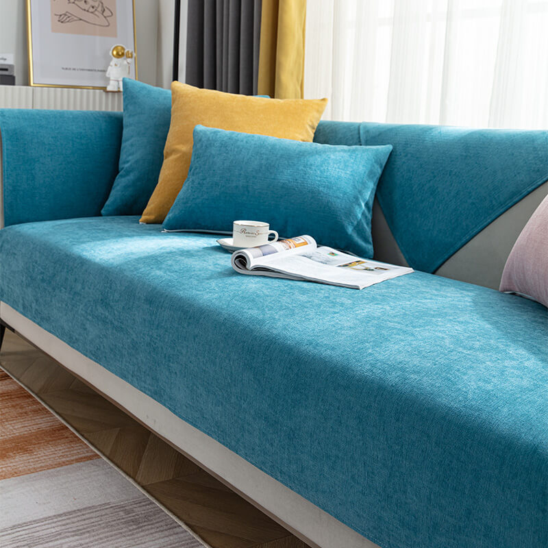 Kavik | Chenille Anti-Slip Sofa Cover