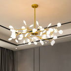LED Branch Chandelier with Glass Shades