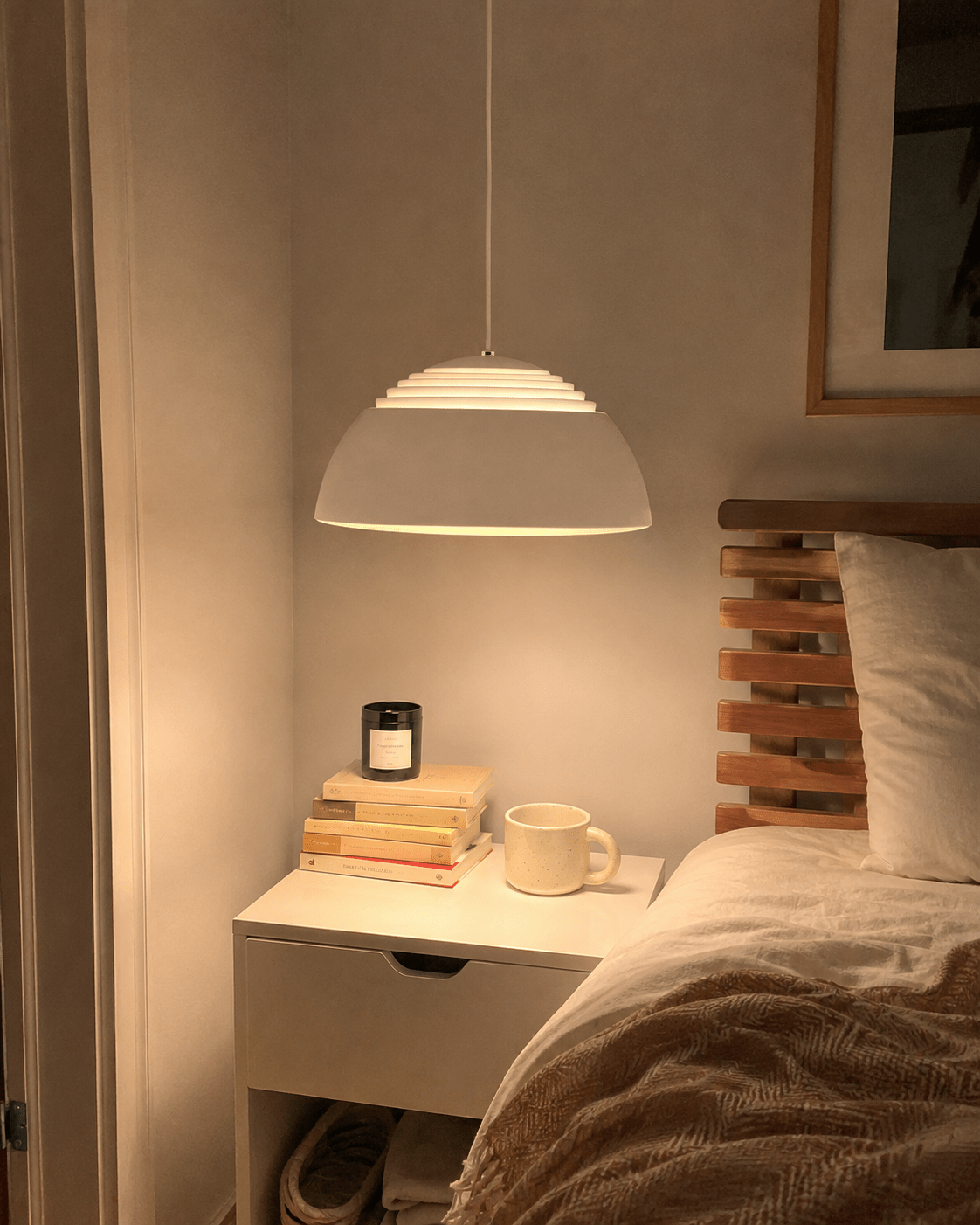 LED Dome Pendant Light