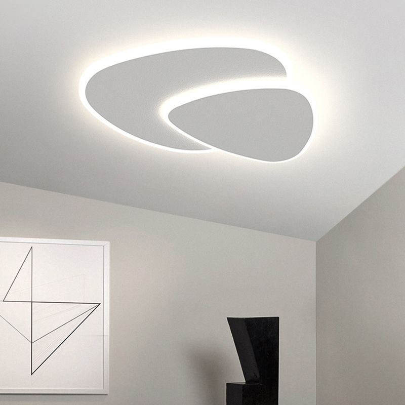 LED Flush Mount Ceiling Light Asymmetric