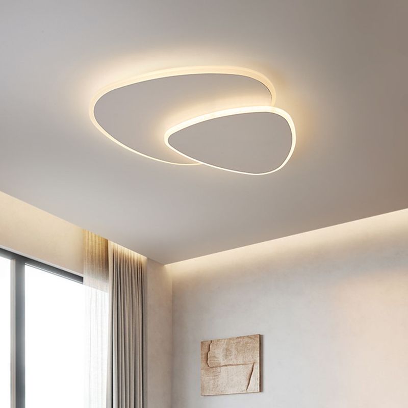 LED Flush Mount Ceiling Light Asymmetric