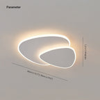 LED Flush Mount Ceiling Light Asymmetric