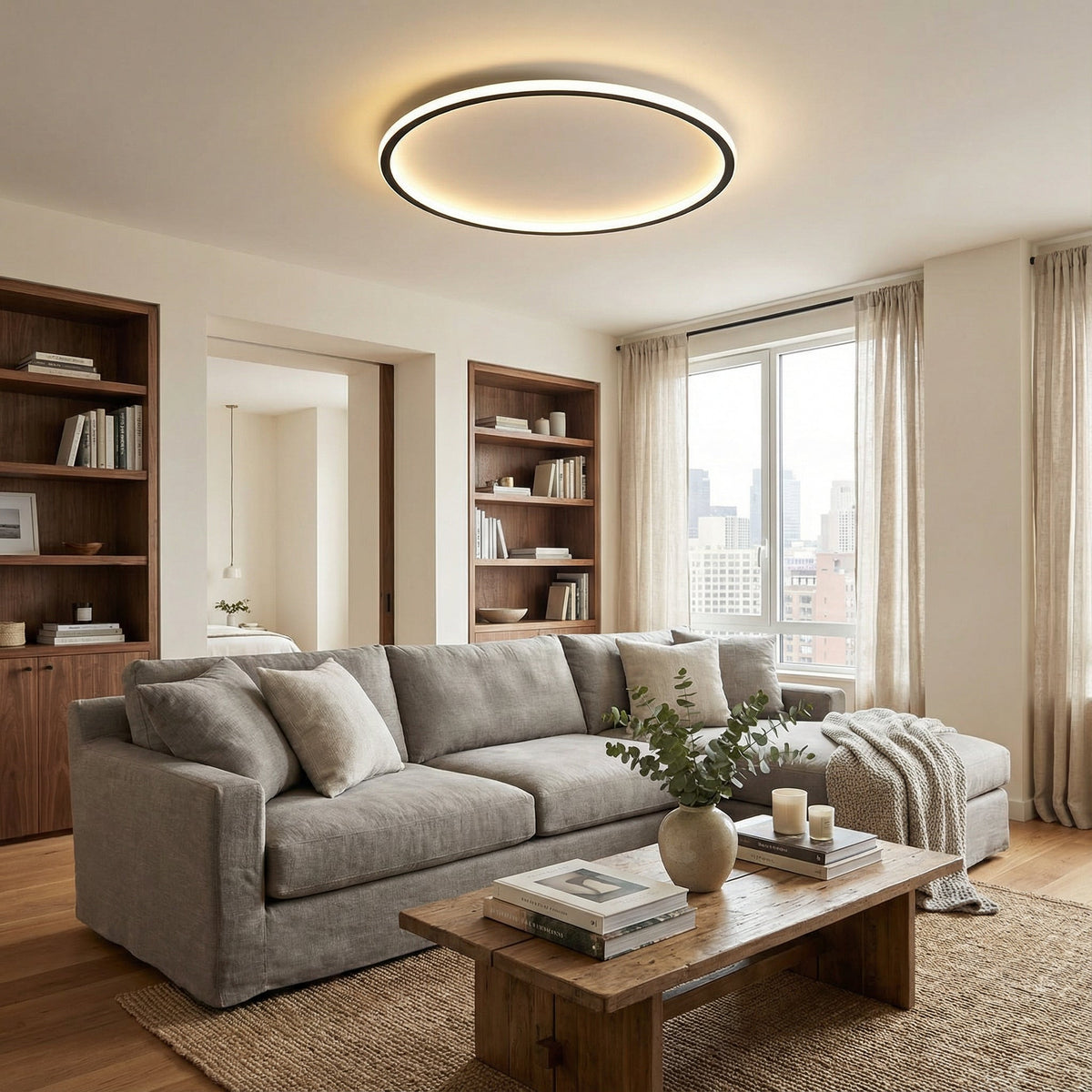 LED Flush Mount Ceiling Light Round