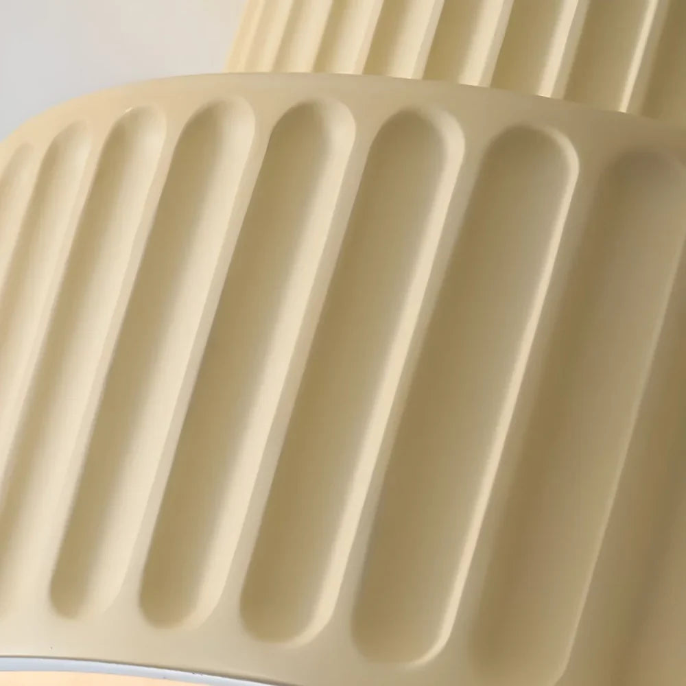 LED Fluted Flush Mount Ceiling Light