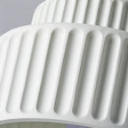 LED Fluted Flush Mount Ceiling Light