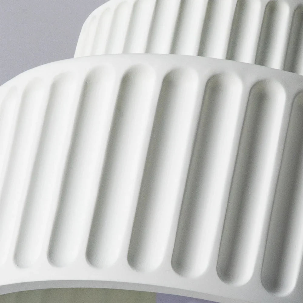LED Fluted Flush Mount Ceiling Light