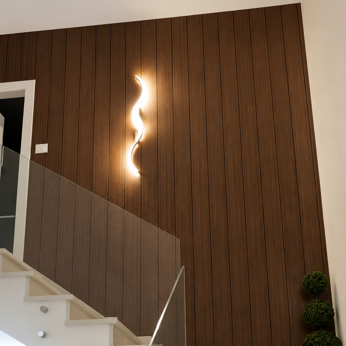 LED Wall Sconce Linear Aluminum Wall Light