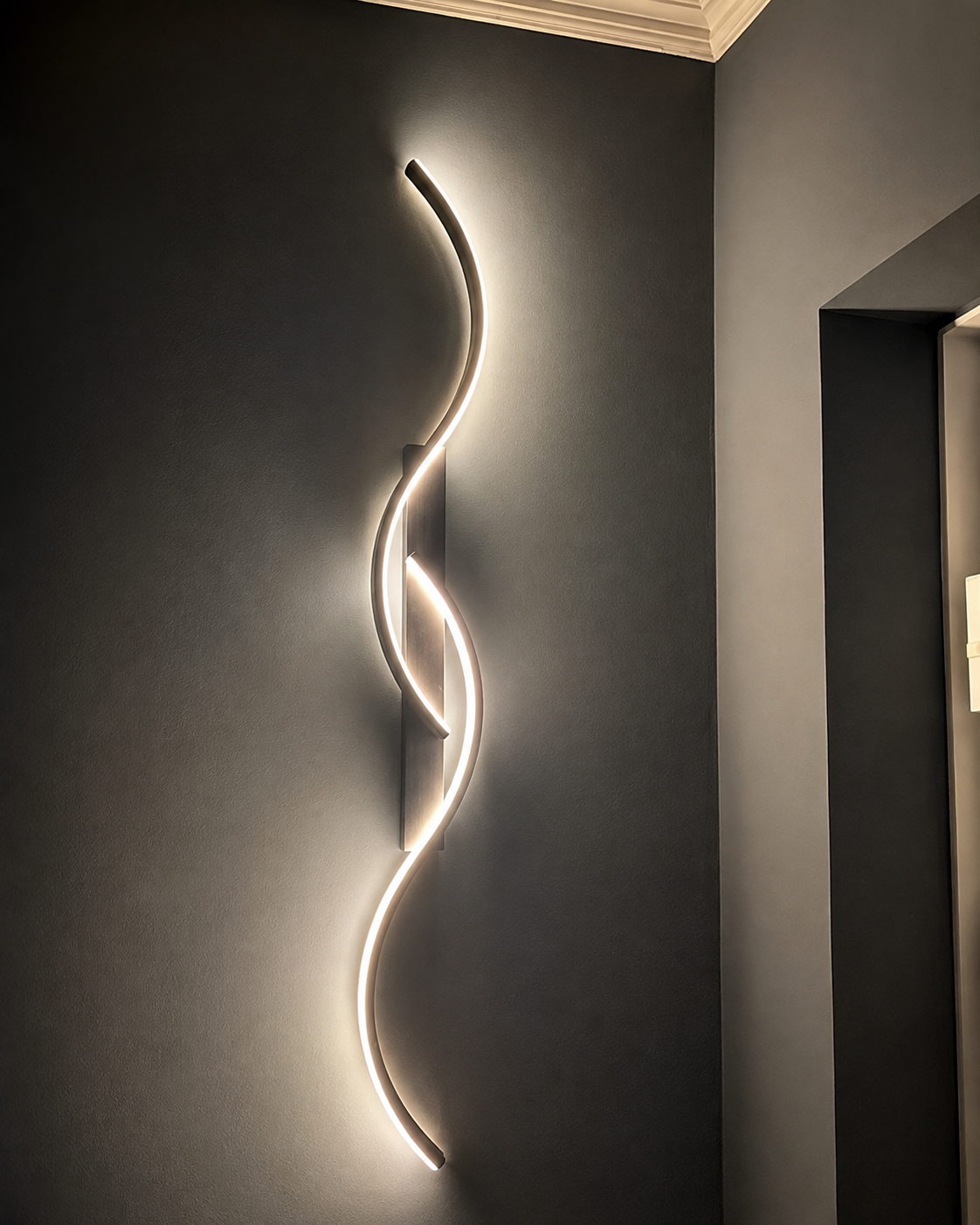 LED Wall Sconce Linear Aluminum Wall Light