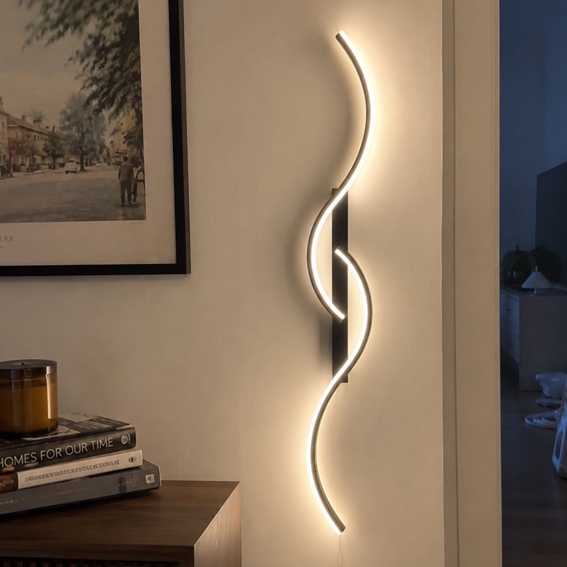 LED Wall Sconce Linear Aluminum Wall Light