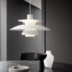 Layered Metal Pendant Light