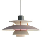 Layered Metal Pendant Light