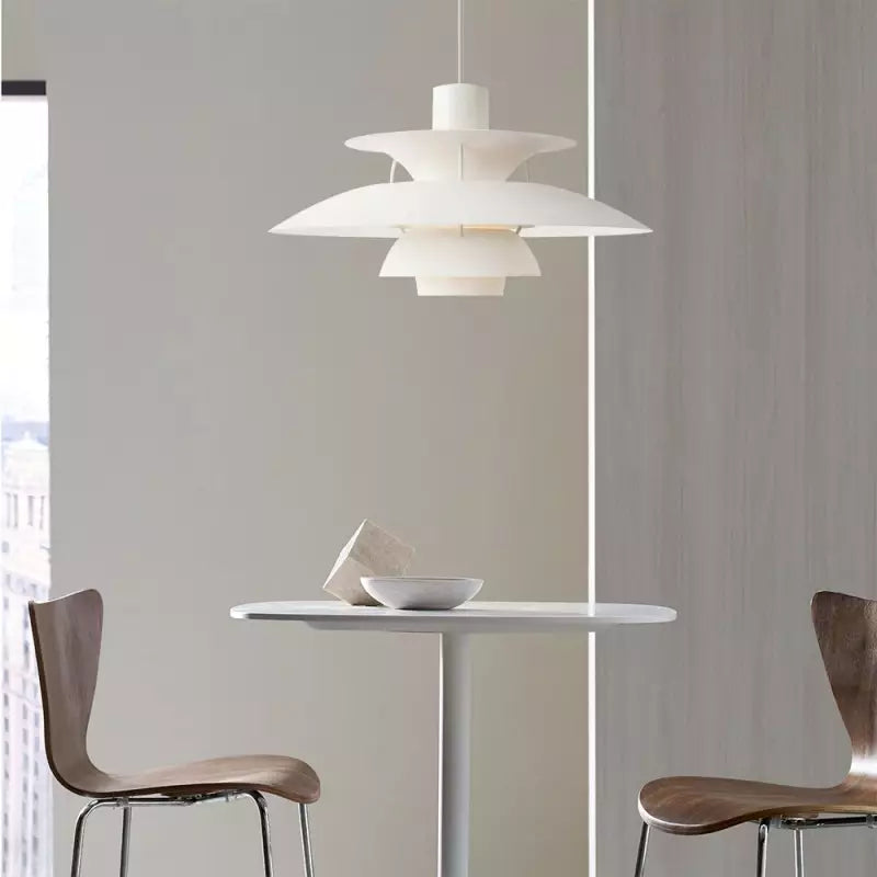 Layered Metal Pendant Light