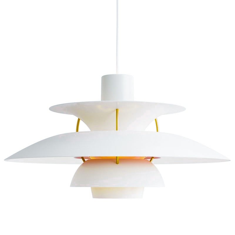 Layered Metal Pendant Light