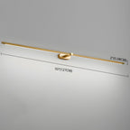 Linear LED Vanity Light Bar Bathroom Mirror