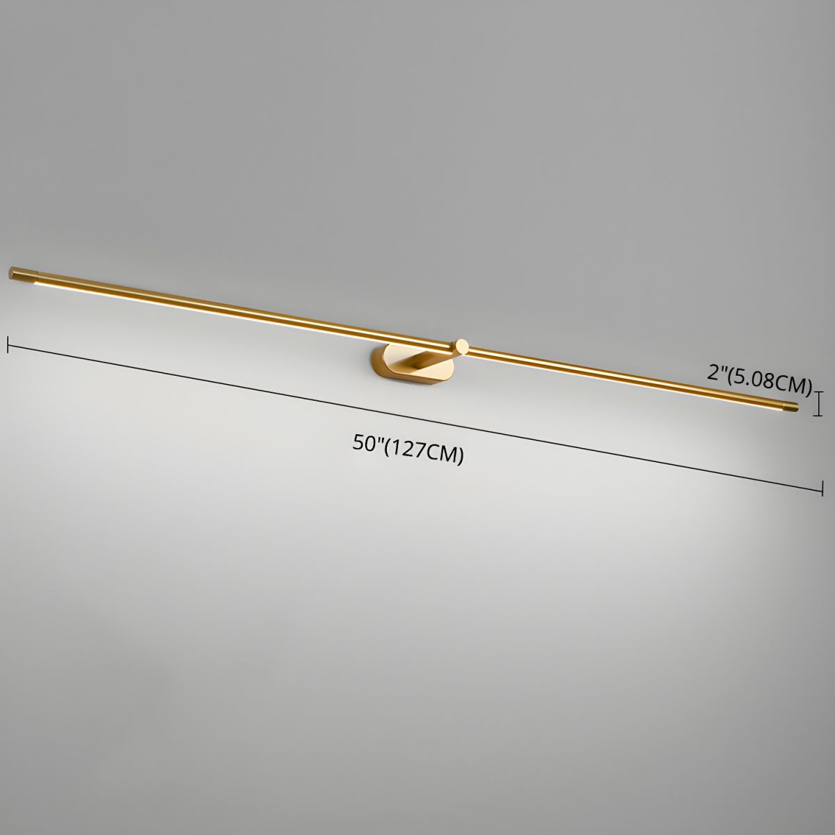 Linear LED Vanity Light Bar Bathroom Mirror