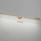 Linear LED Vanity Light Bar Bathroom Mirror