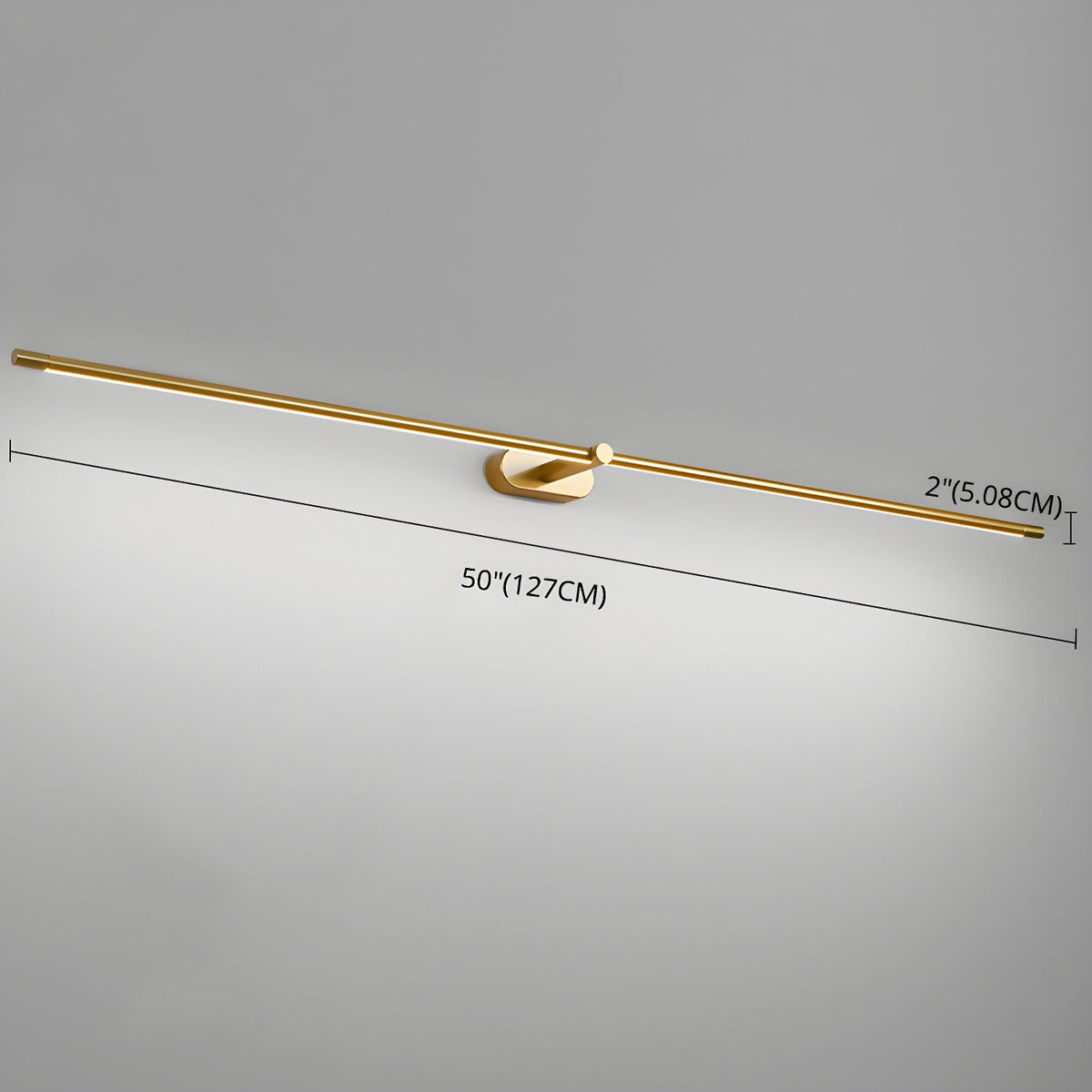 Linear LED Vanity Light Bar Bathroom Mirror