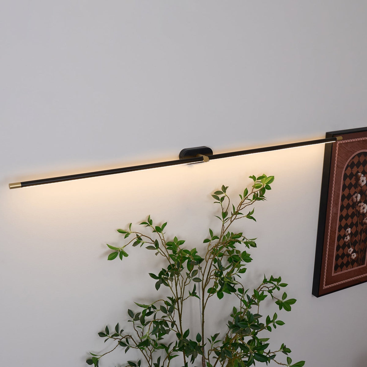 Linear LED Vanity Light Bar Bathroom Mirror