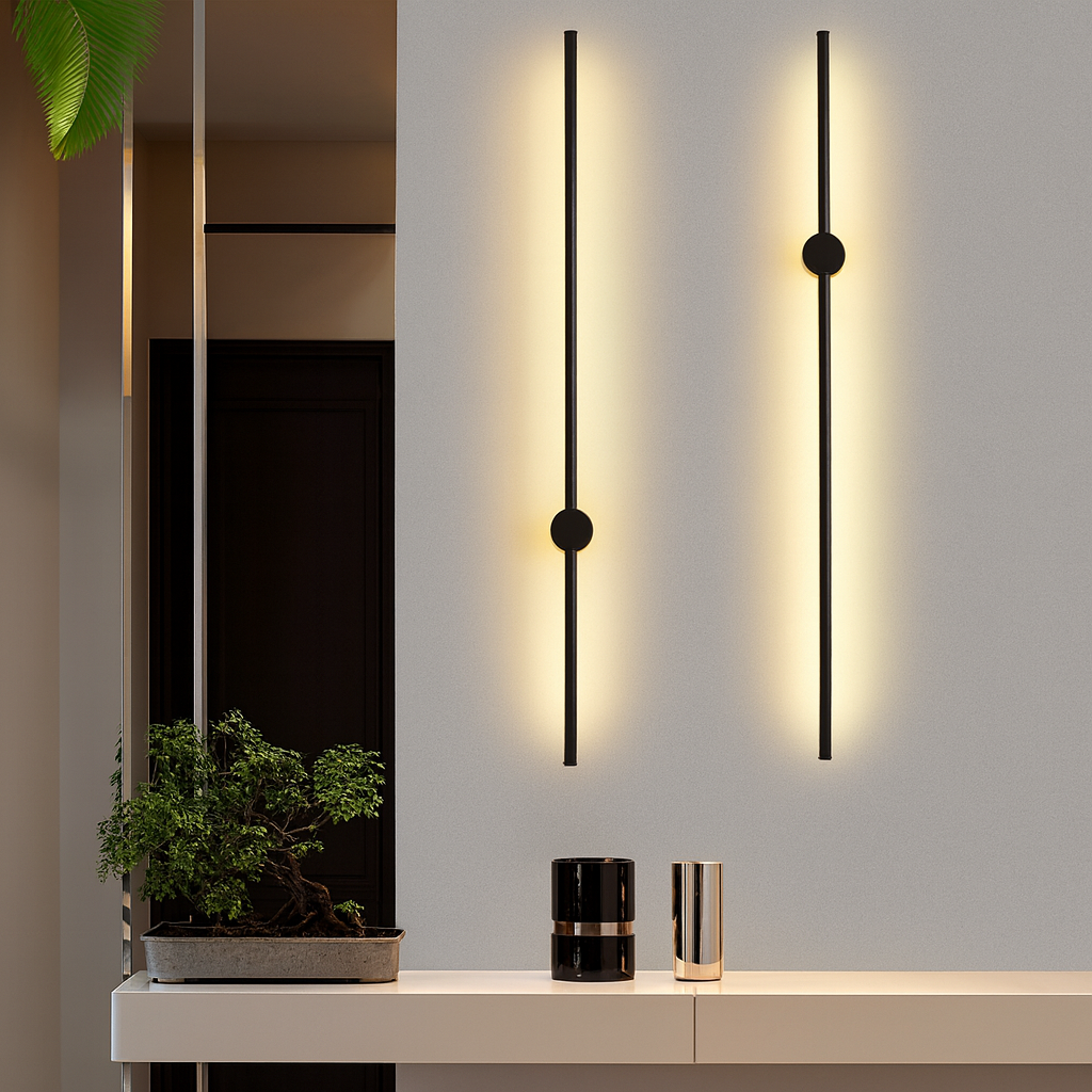 Linear LED Wall Sconce Slim Light Bar