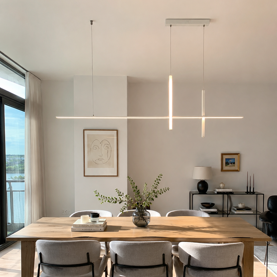 Linear Pendant Light LED