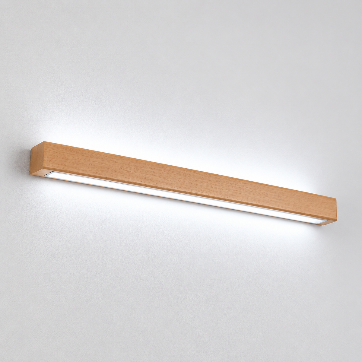 Linear Wood LED Wall Light