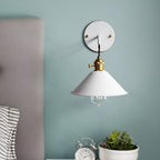 Cone Shade Metal Wall Sconce
