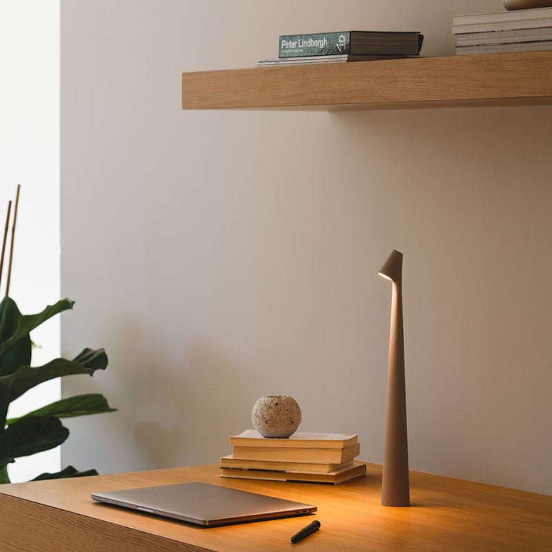 Cordless Rechargeable Table Lamp Dimmable Minimalist