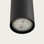 Modern Black Cylinder Pendant Light LED