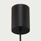 Modern Black Cylinder Pendant Light LED