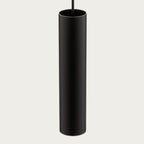 Modern Black Cylinder Pendant Light LED