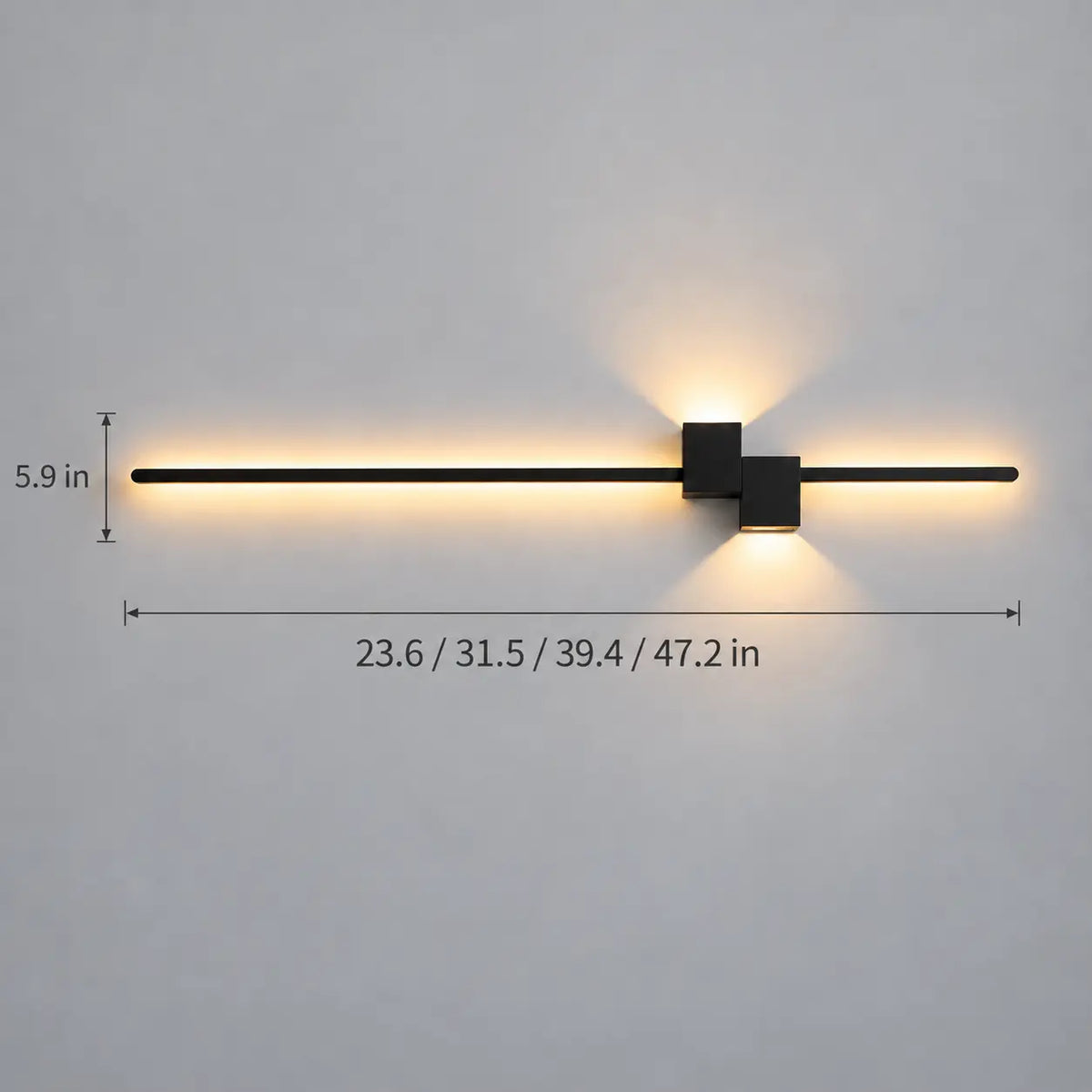 Modern Minimalist Linear LED Wall Sconce