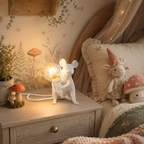 Mouse Resin Table Lamp