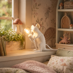 Mouse Resin Table Lamp
