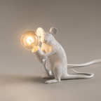 Mouse Resin Table Lamp