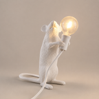 Mouse Resin Table Lamp