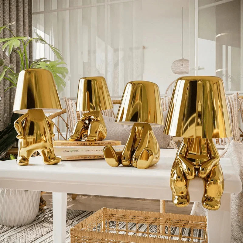 Mr. Gold Rechargeable Touch Table Lamp