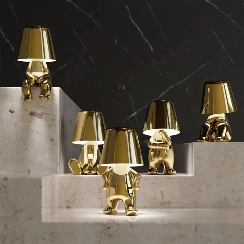 Mr. Gold Rechargeable Touch Table Lamp