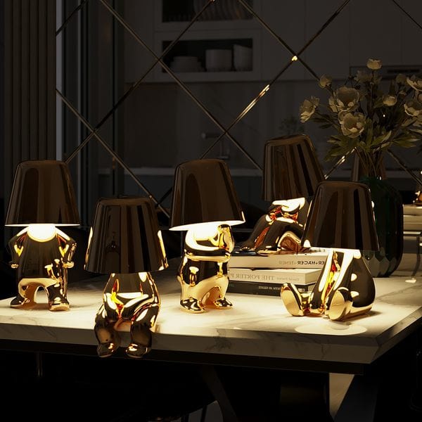 Mr. Gold Rechargeable Touch Table Lamp