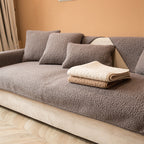 Nordvik | Sherpa Fleece Anti-Slip Sofa Cover