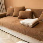 Nordvik | Sherpa Fleece Anti-Slip Sofa Cover