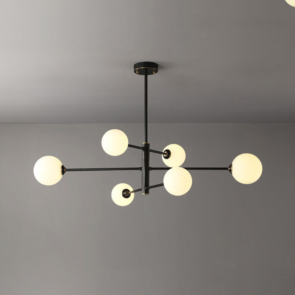 Pendant Light with Glass Globe Shades