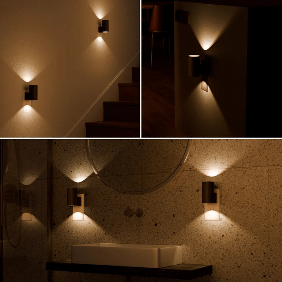 Plug-In LED Night Light with Sensor