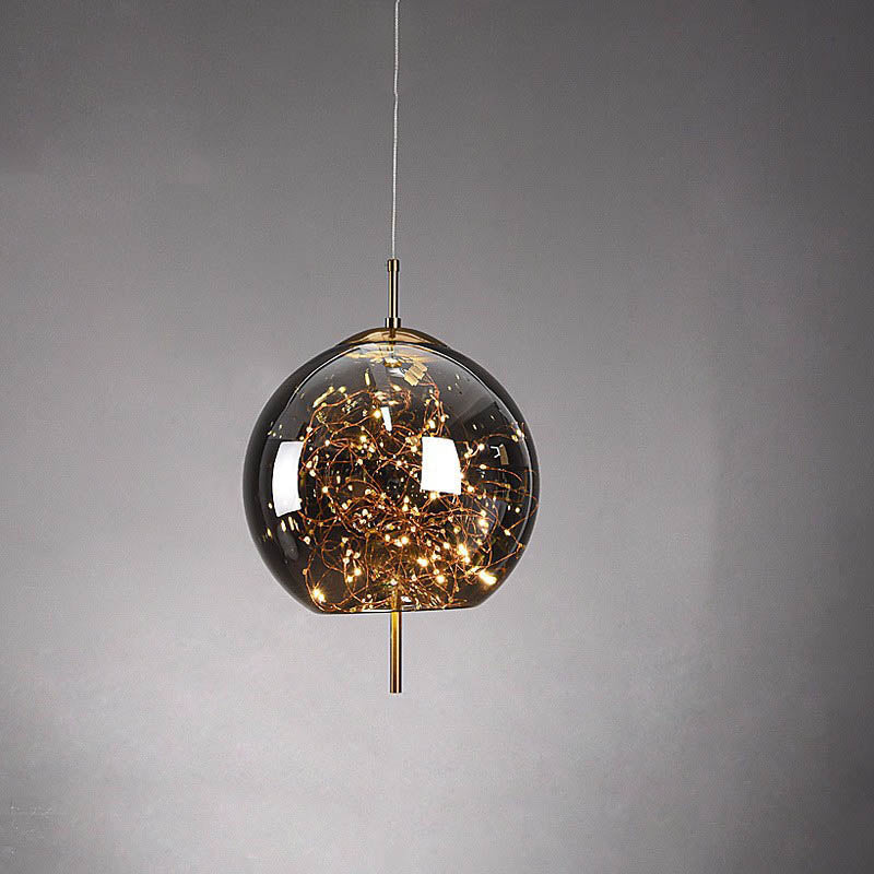 Glass LED Pendant Light
