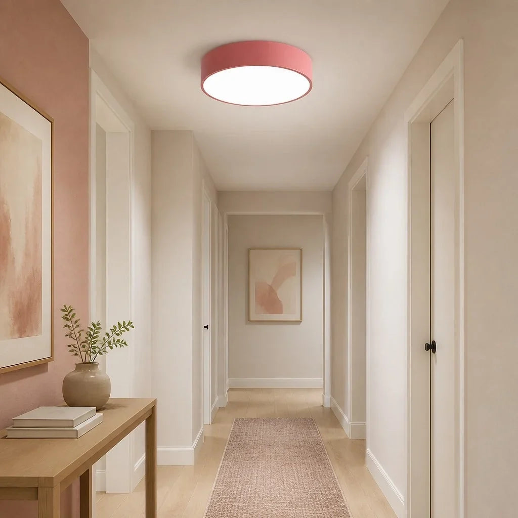 Round Flush Mount LED Ceiling Light