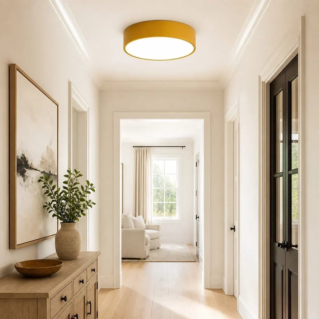 Round Flush Mount LED Ceiling Light