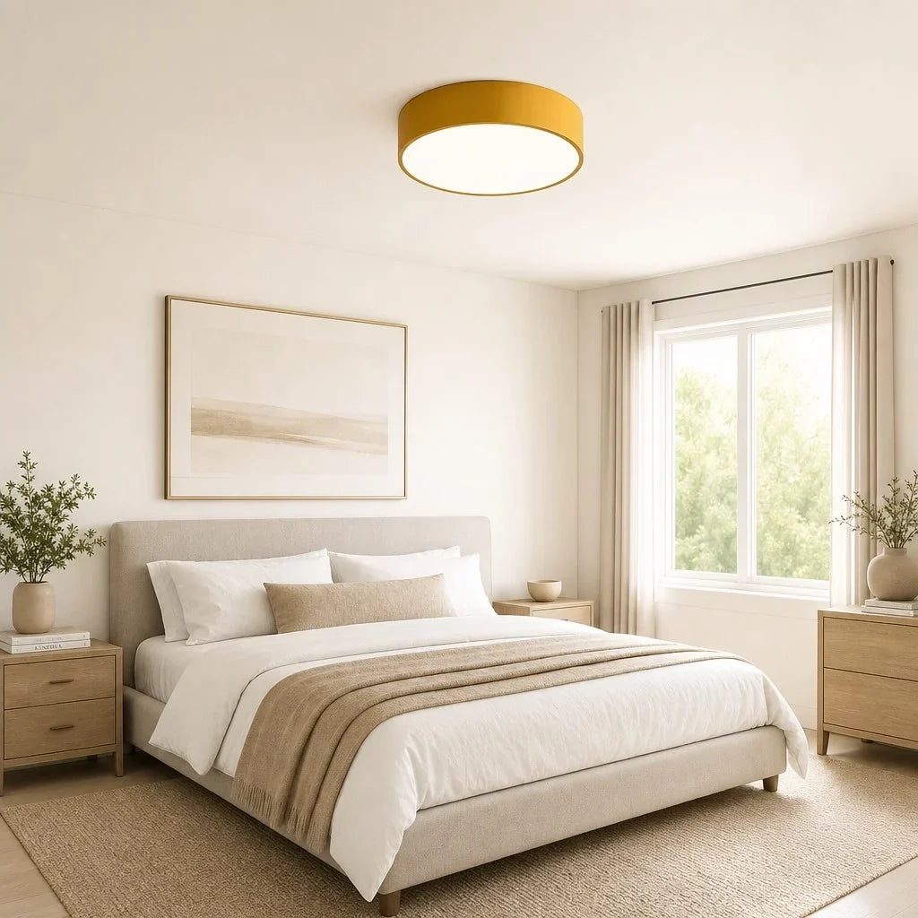 Round Flush Mount LED Ceiling Light