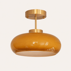 Round Glass LED Light