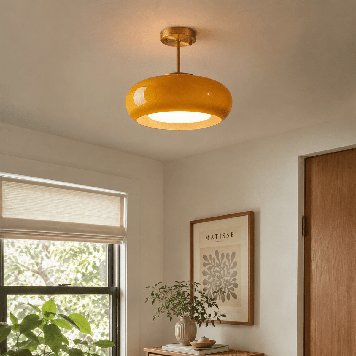 Round Glass LED Light