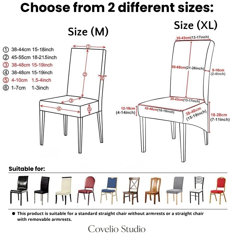 Sela | Waterproof Stretch Dining Chair Cover