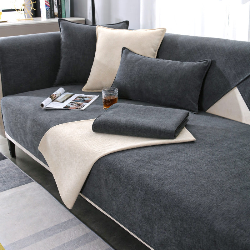Torvik | Chenille Anti-Slip Sofa Cover